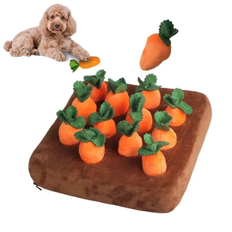 Snuffle Mat For Dogs - Tappetino interattivo per cani con carote