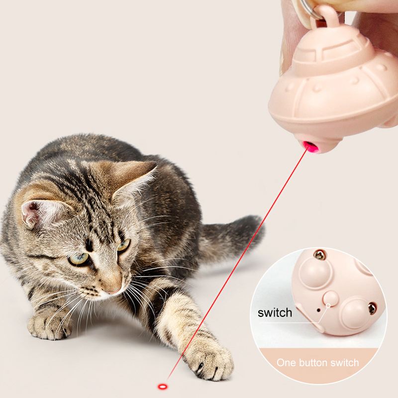 Laser Pointer Cat Toy Automatic - Puntatore giocattolo laser per gatti Collare