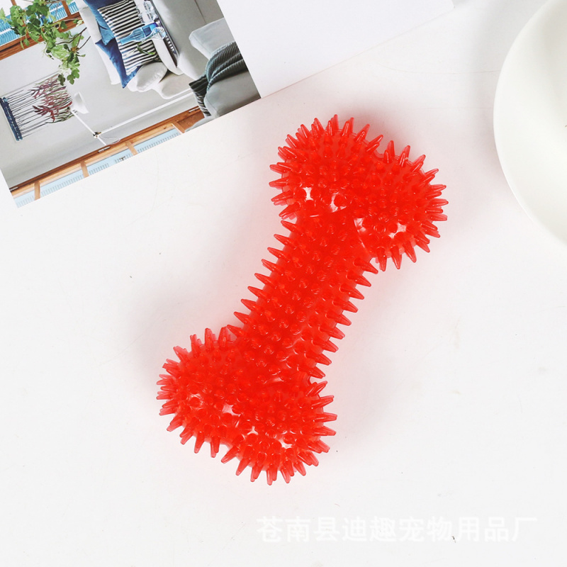 Teeth Cleaning Dog Chew Bone - Giocattolo per cani di grossa taglia,
