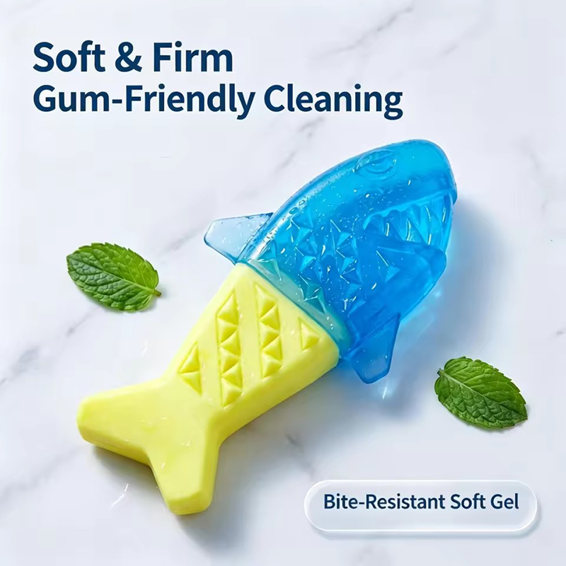 Teeth Cleaning Dog Chew Bone - Giocattolo per cani in TPR a