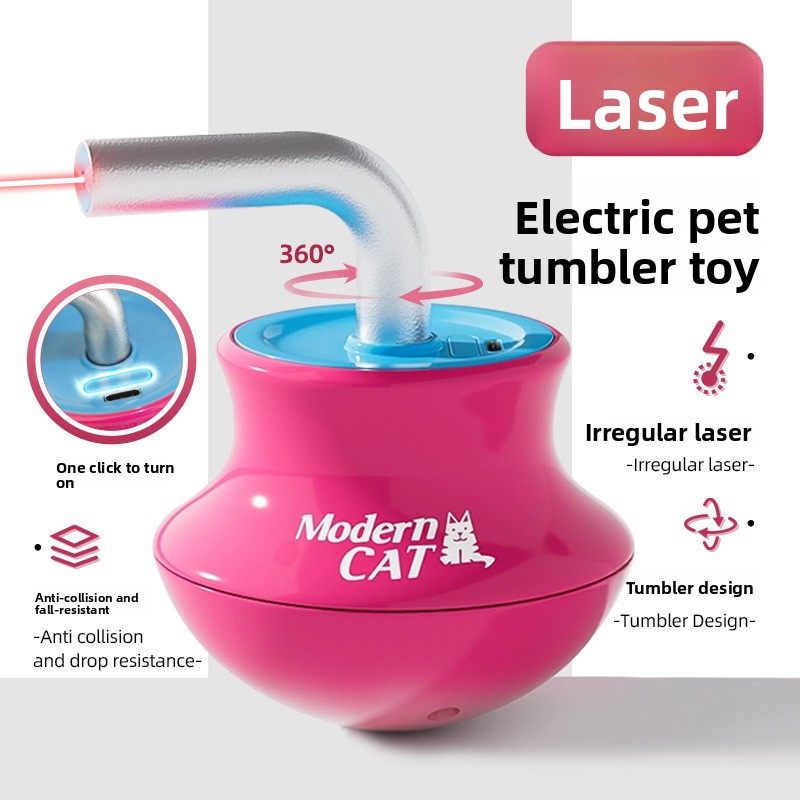 Laser Pointer Cat Toy Automatic - Giocattoli automatici per gatti: bacchette interattive