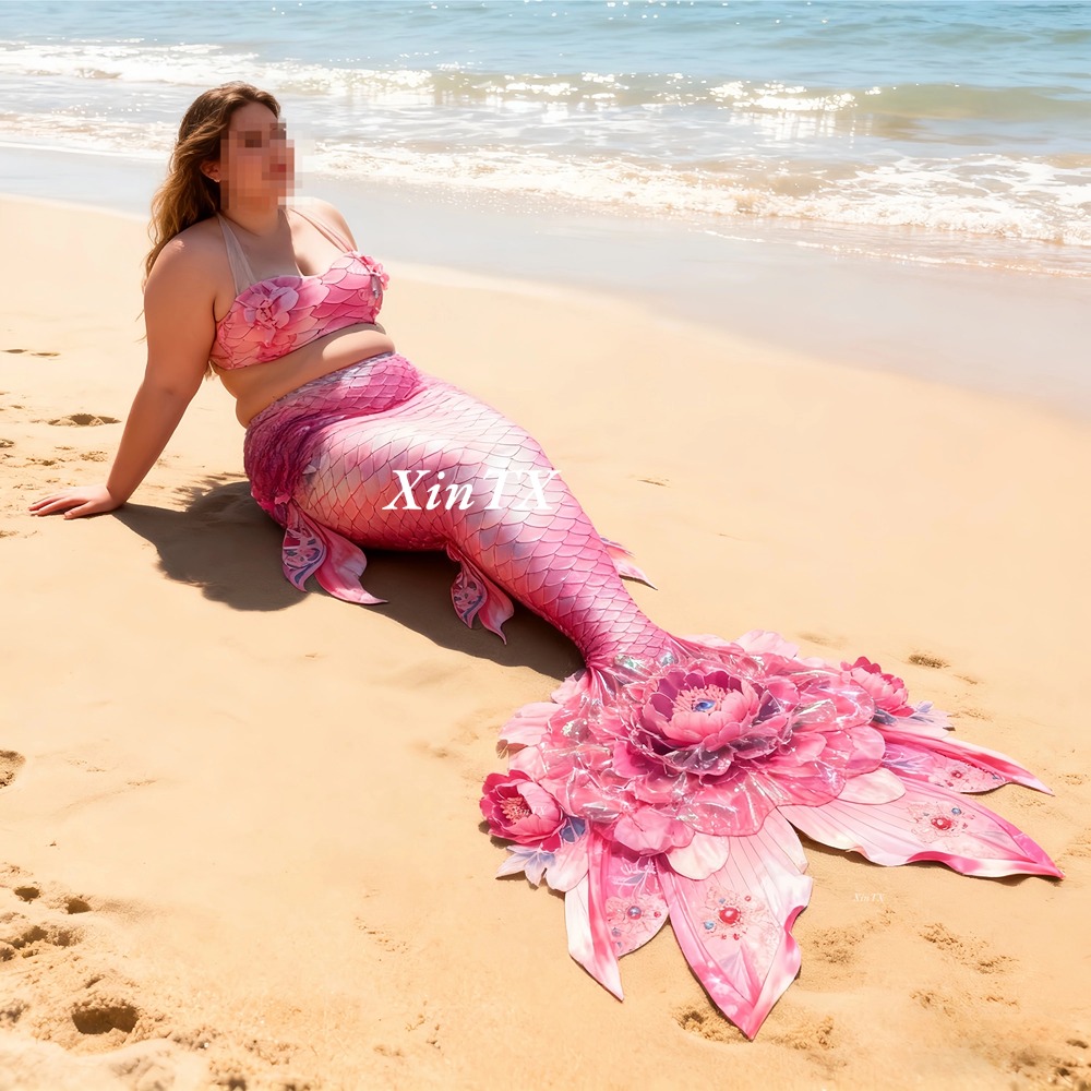 Aquarium - Costume da Sirena con Fiore di