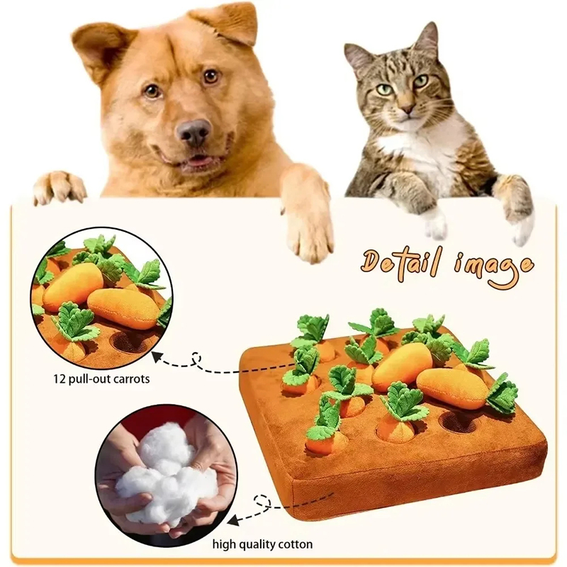 Snuffle Mat For Dogs - Tappetino Olfattivo per Cani, Giocattolo Interattivo