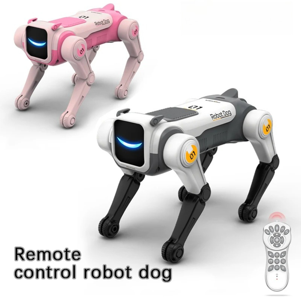 Dog Toys - Cane Robot Intelligente Telecomandato, Modello Bionico,