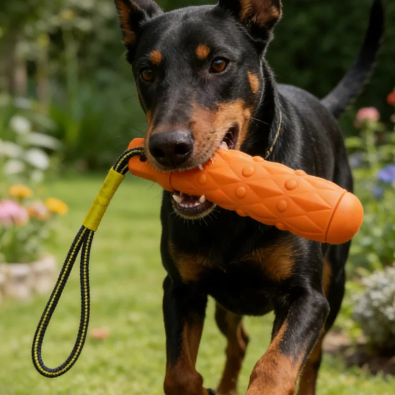 Dog Rope Toy Aggressive Chewers - Giocattolo da Masticare Indistruttibile per Cani