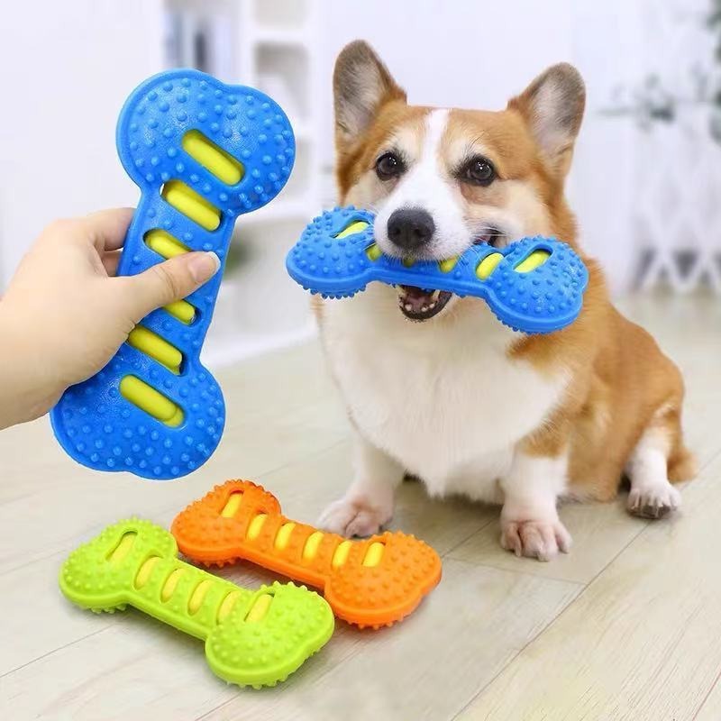 Teeth Cleaning Dog Chew Bone - Giocattolo da Masticare per Cani in