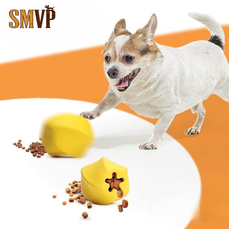 Rubber Treat Dispensing Dog Toy - Giocattolo Dispenser di Crocchette per Cani