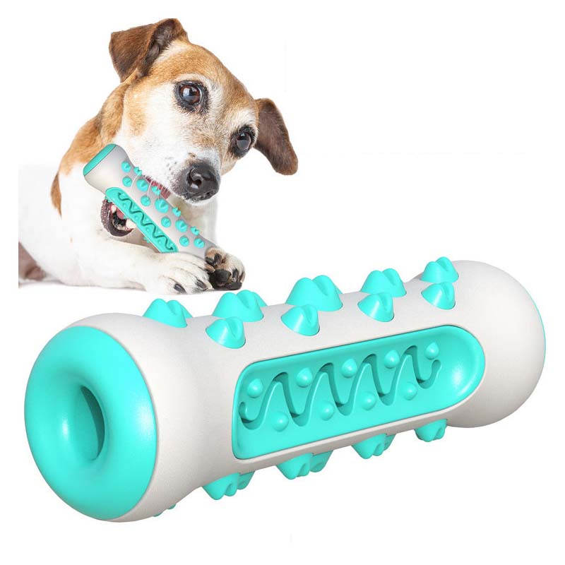 Teeth Cleaning Dog Chew Bone - Bastoncino Masticabile in TPR per Cani,