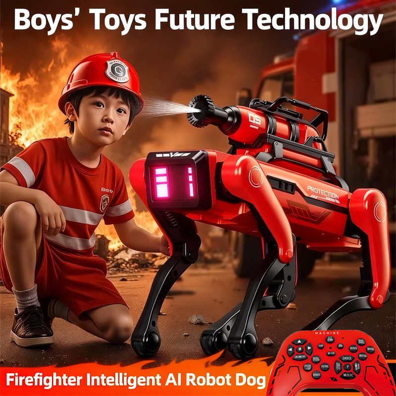 Dog Toys - Cane robot AI Robot antincendio intelligente