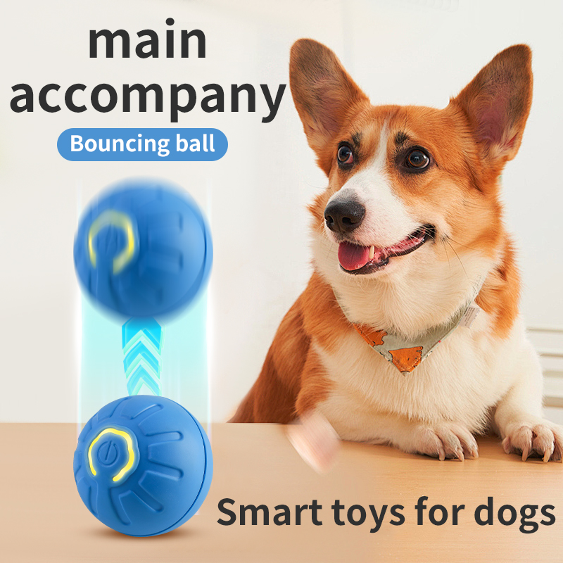 Automatic Moving Dog Ball - Palla giocattolo per cani in movimento