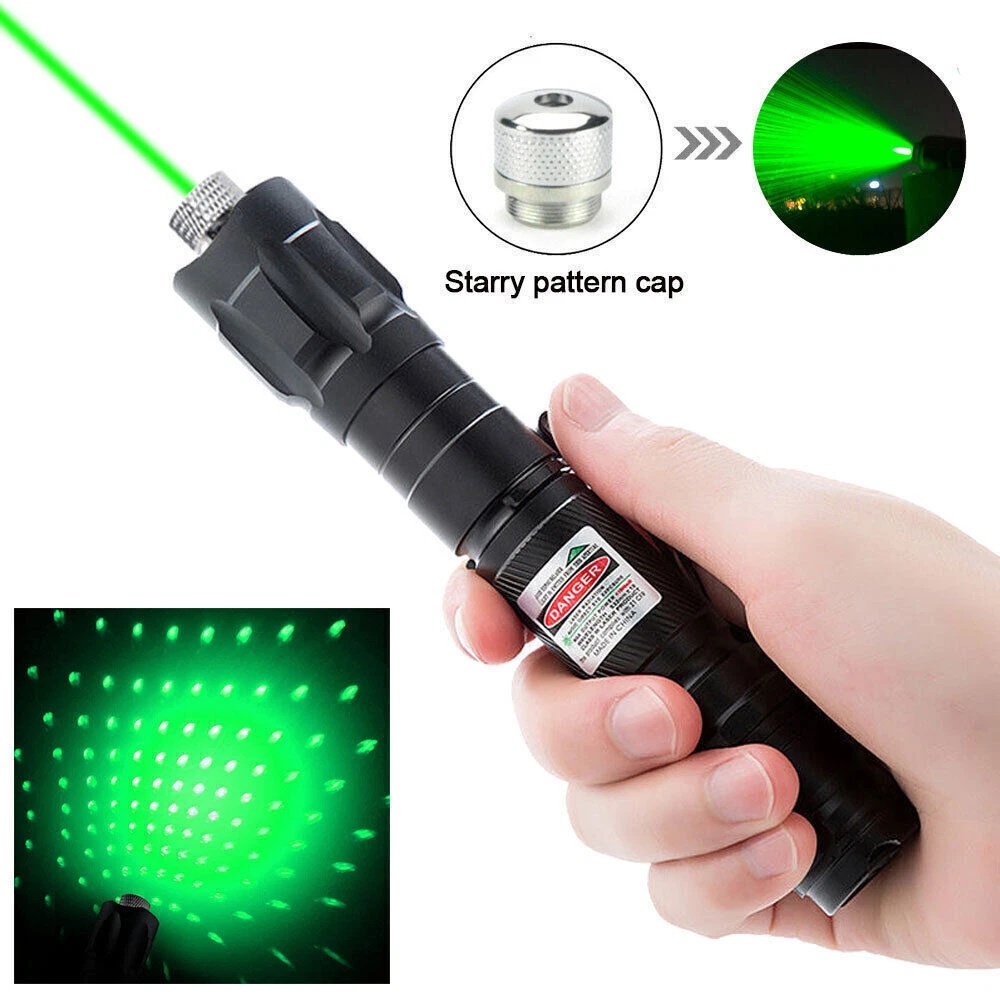 Laser Pointer Cat Toy Automatic - Puntatore laser verde e rosso (batterie