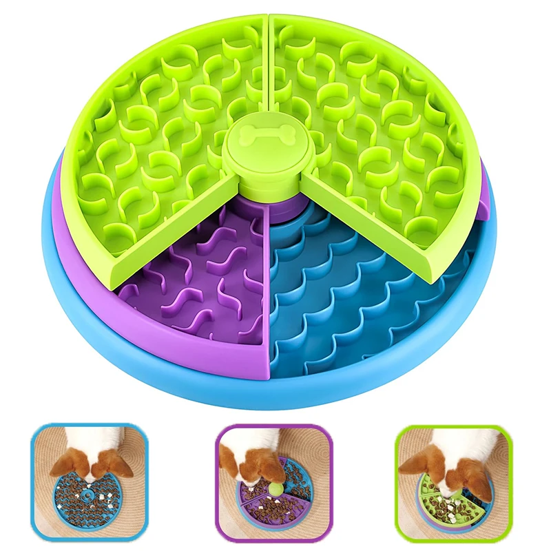Dog Puzzle Feeder Toy - Puzzle per cani Alimentatore lento Gioco