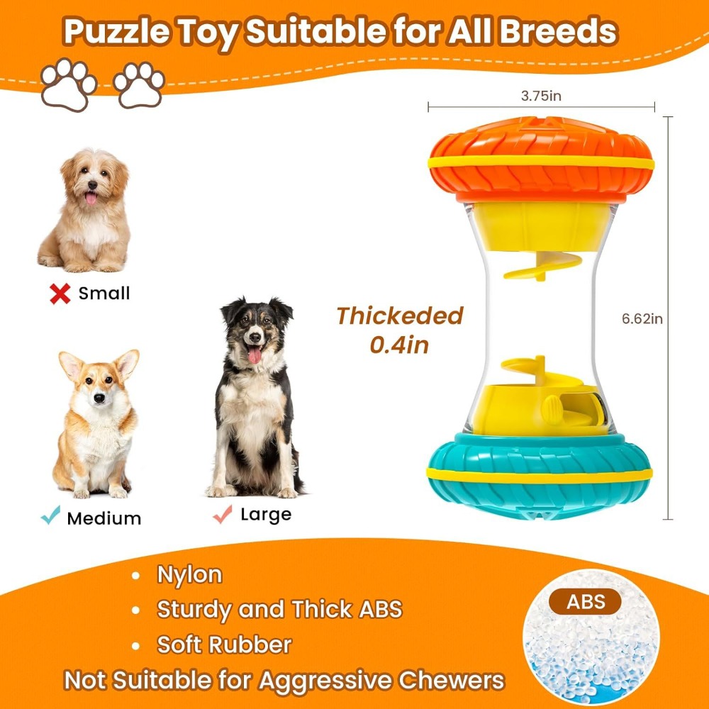 Giocattolo per cani silenzioso - Rubber Treat Dispensing Dog Toy recensione e prezzo