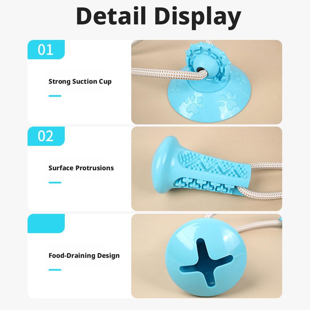 Giocattolo da masticare per ca - Suction Cup Dog Tug Toy recensione e prezzo