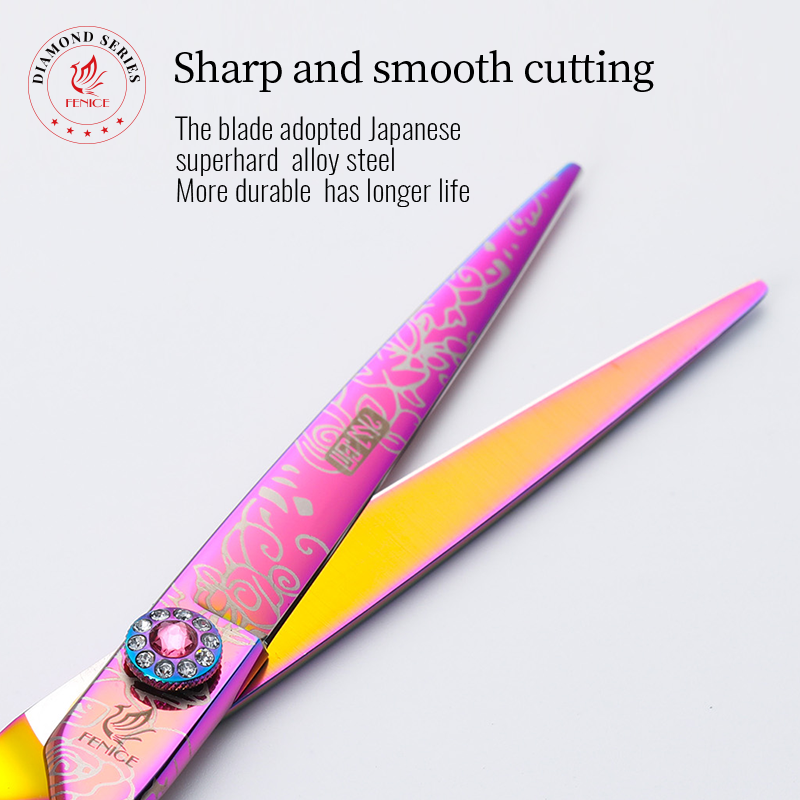 Fenice Fashion Purple Forbici  - Pet Grooming recensione e prezzo