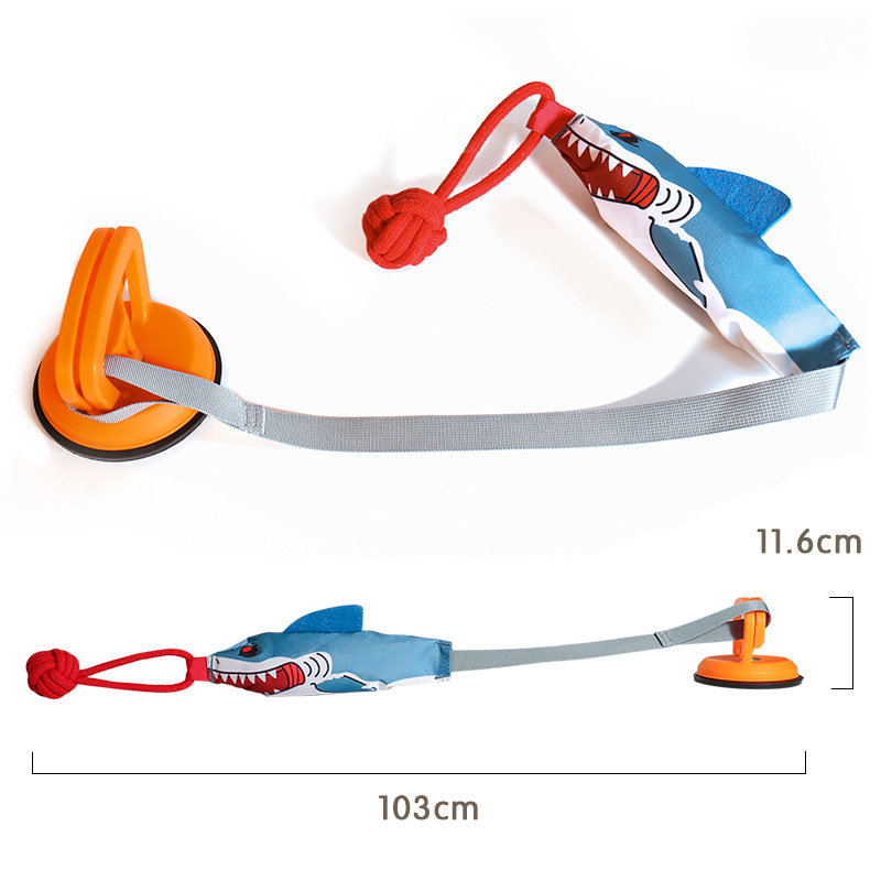Giocattolo per cani con ventos - Suction Cup Dog Tug Toy recensione e prezzo