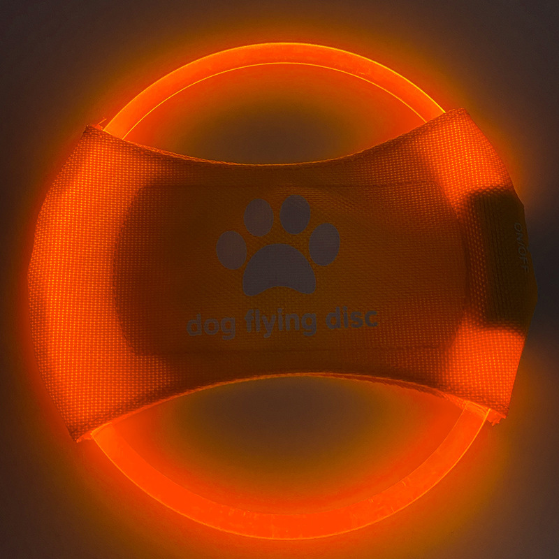 Disco volante per cani a LED,  - Flying Disc Dog Training Toy recensione e prezzo