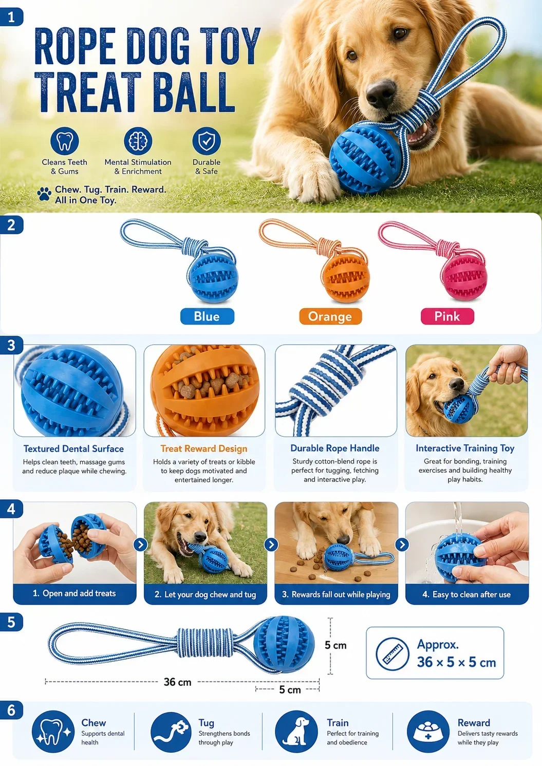 Palla giocattolo in gomma che  - Rubber Treat Dispensing Dog Toy recensione e prezzo