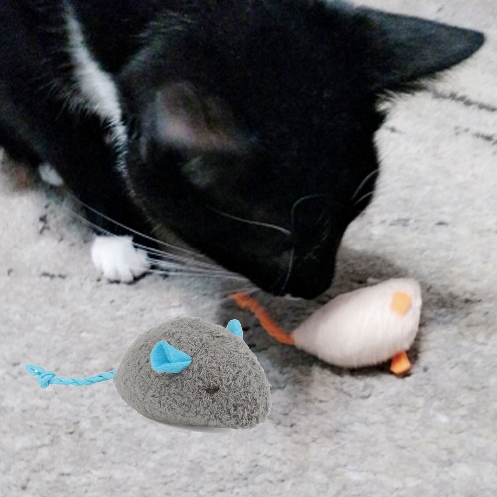 2 pezzi divertenti peluche mor - Catnip Interactive Plush Mouse recensione e prezzo