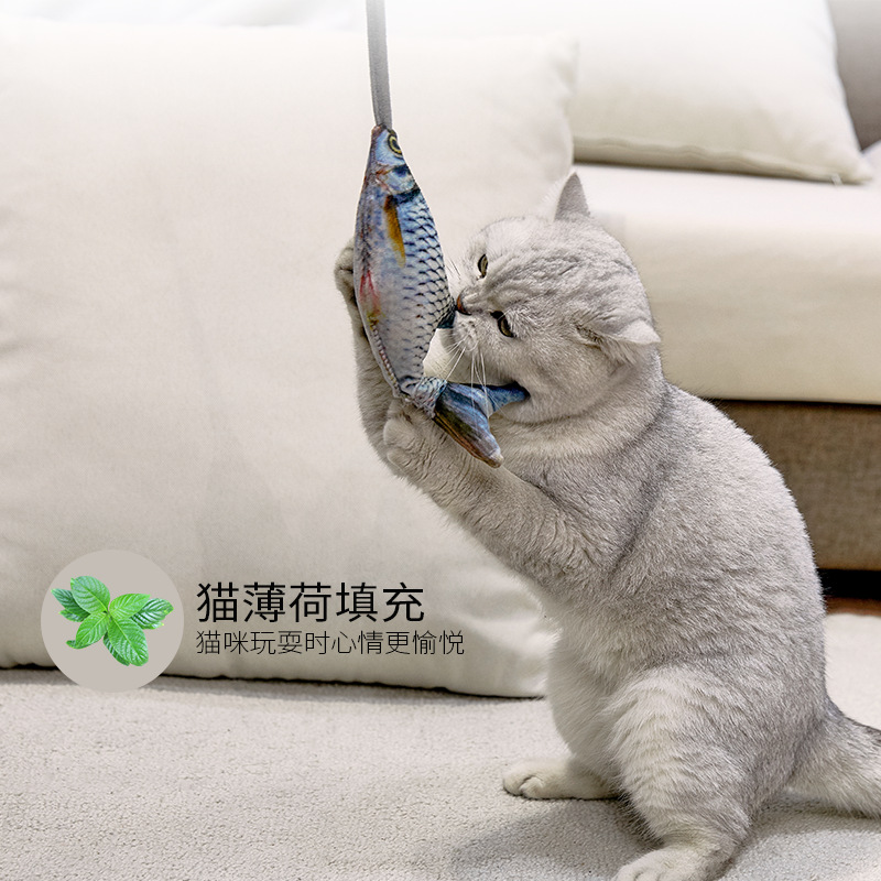 Giocattolo Interattivo per Gat - Electric Floppy Fish Dog Toy recensione e prezzo