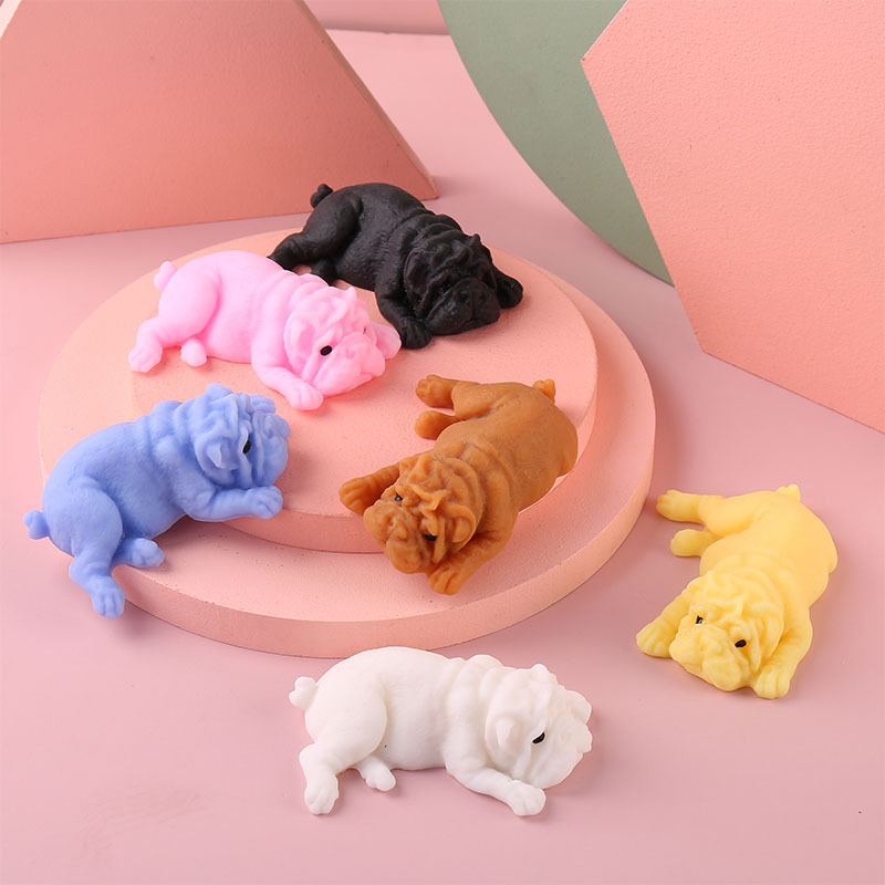 Squishy Dogs Anime Fidget Toys - Interactive Squeaky Plush Dog Toy recensione e prezzo