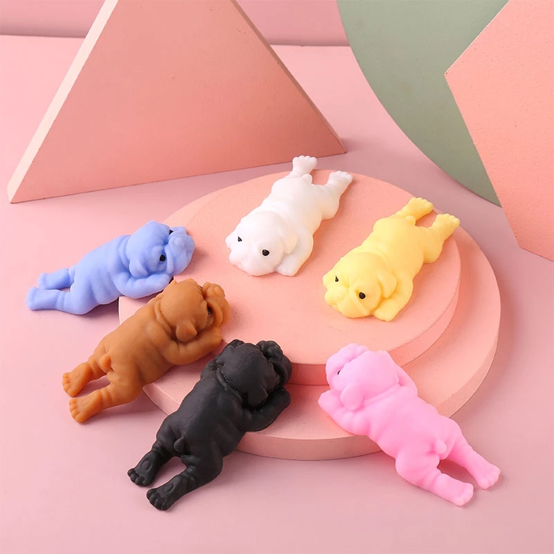 Squishy Dogs Anime Fidget Toys - Interactive Squeaky Plush Dog Toy recensione e prezzo