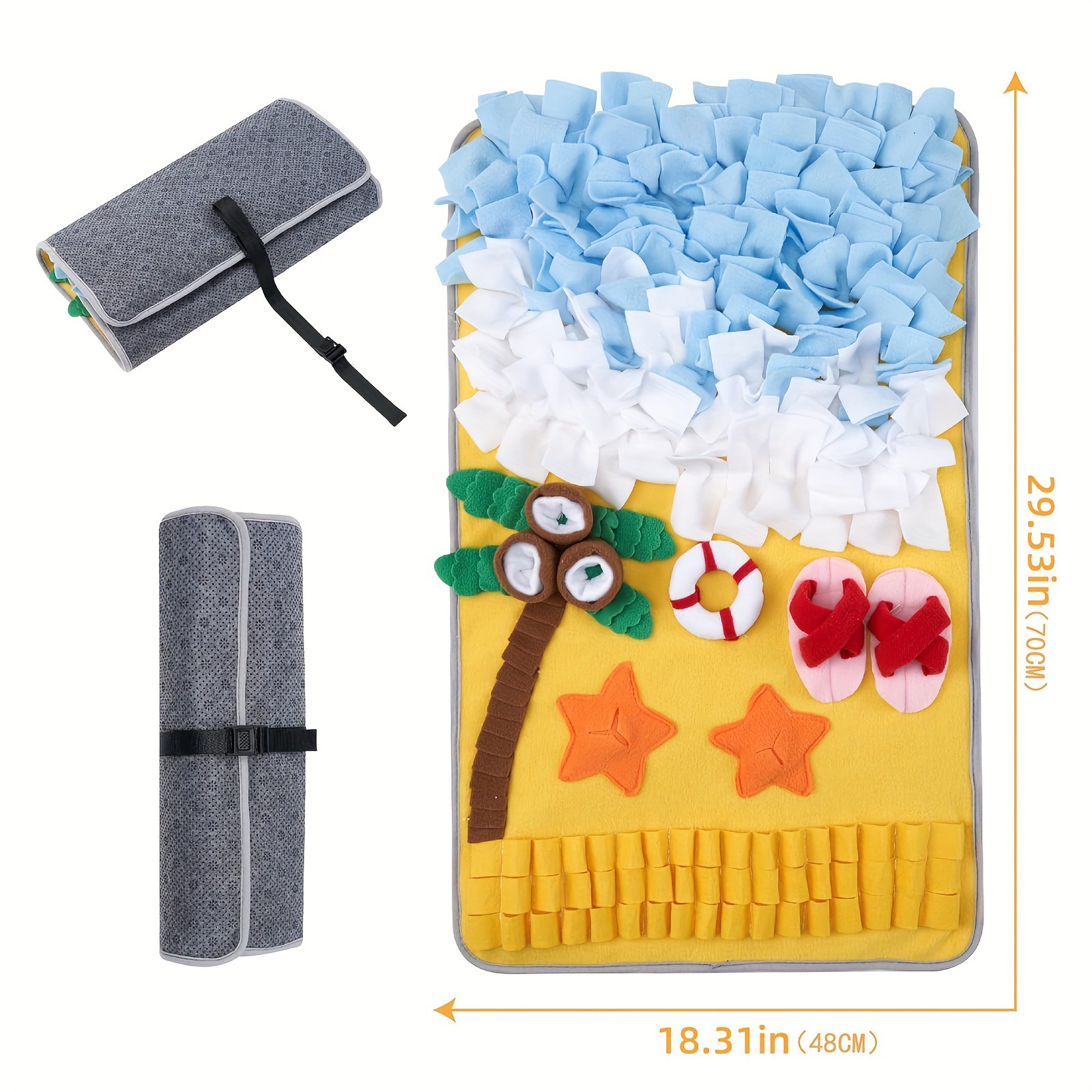Nuovo Tappetino Olfattivo per  - Snuffle Mat For Dogs recensione e prezzo