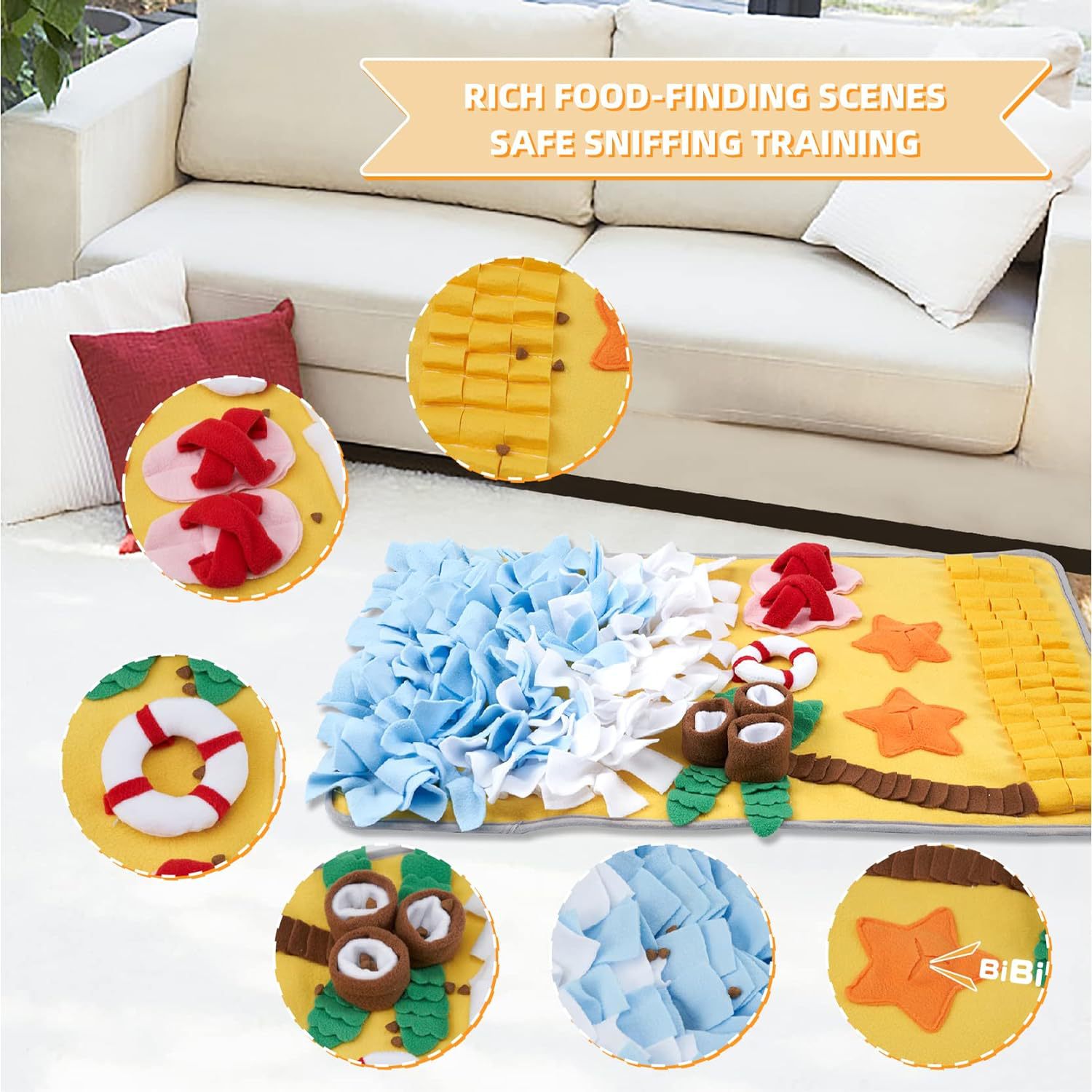 Nuovo Tappetino Olfattivo per  - Snuffle Mat For Dogs recensione e prezzo