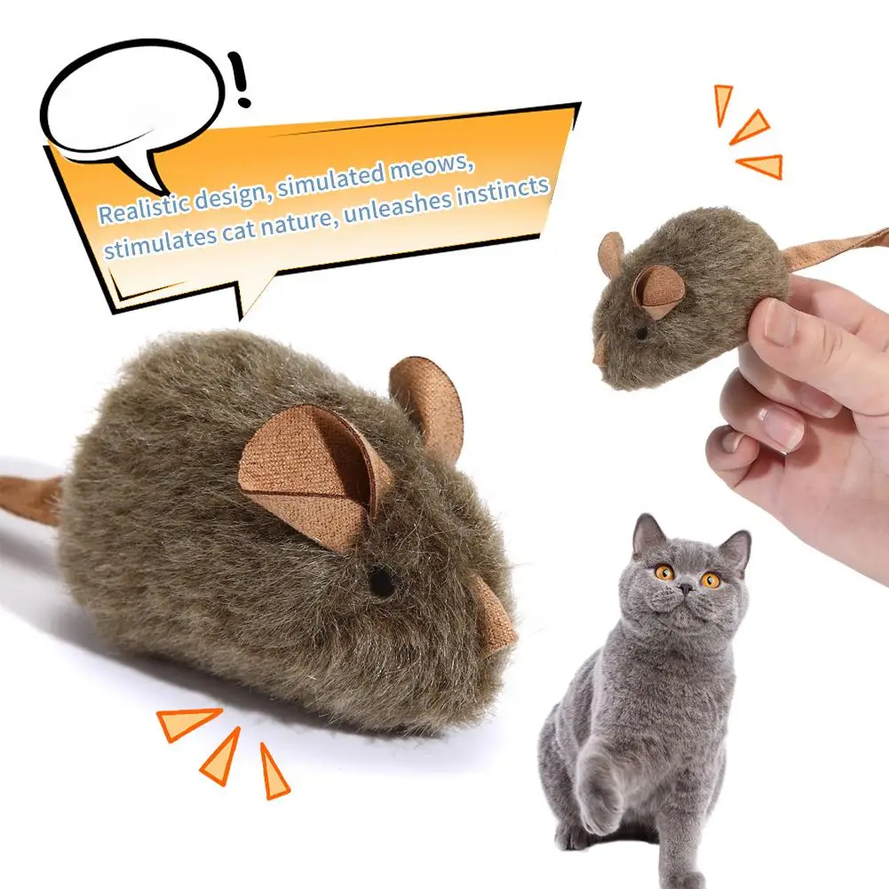 Giocattolo per Gatti a Forma d - Catnip Interactive Plush Mouse recensione e prezzo
