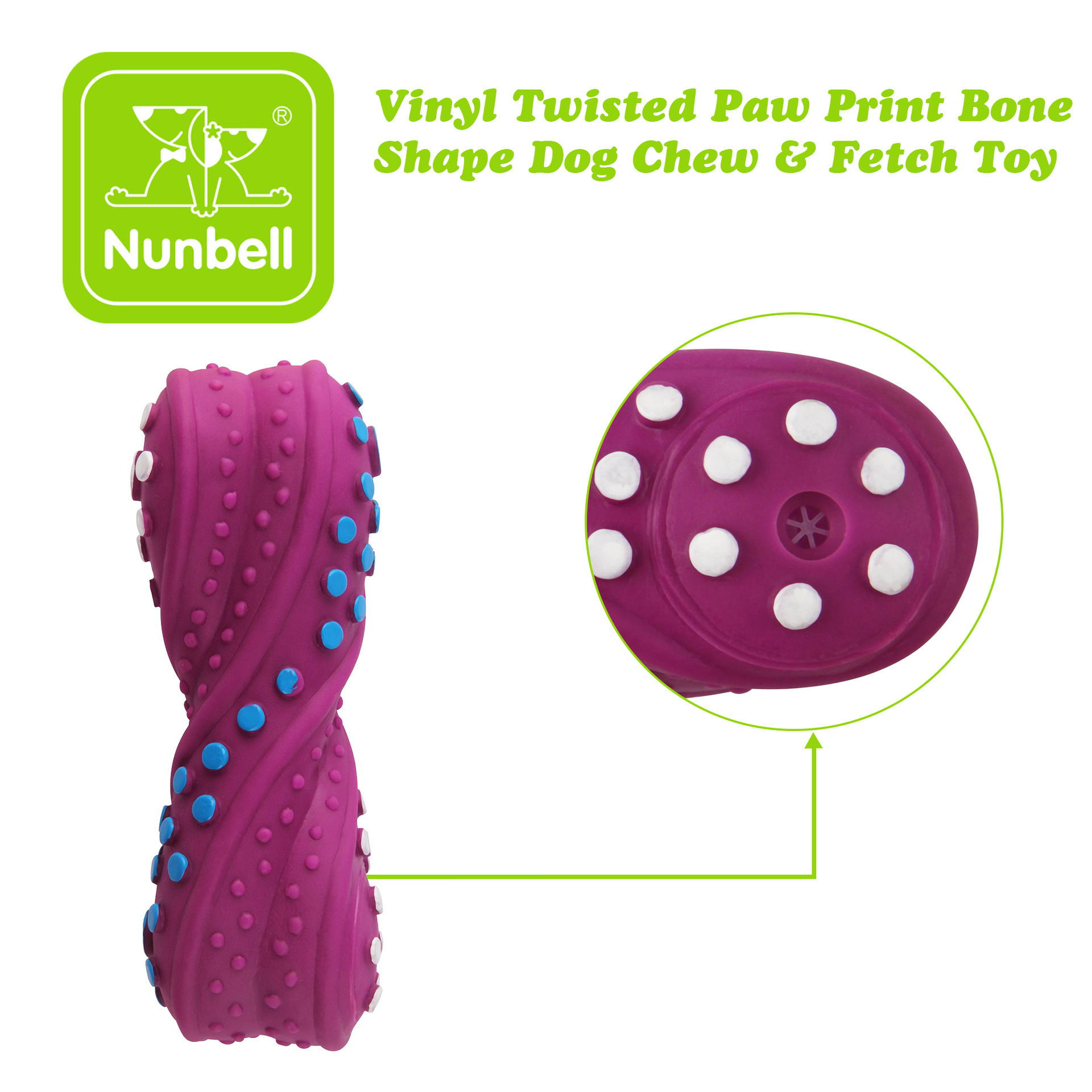 Giocattolo Sonoro per Cani a F - Teeth Cleaning Dog Chew Bone recensione e prezzo