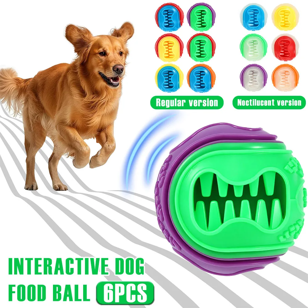 Set di 6 Palline Interattive p - Rubber Treat Dispensing Dog Toy recensione e prezzo