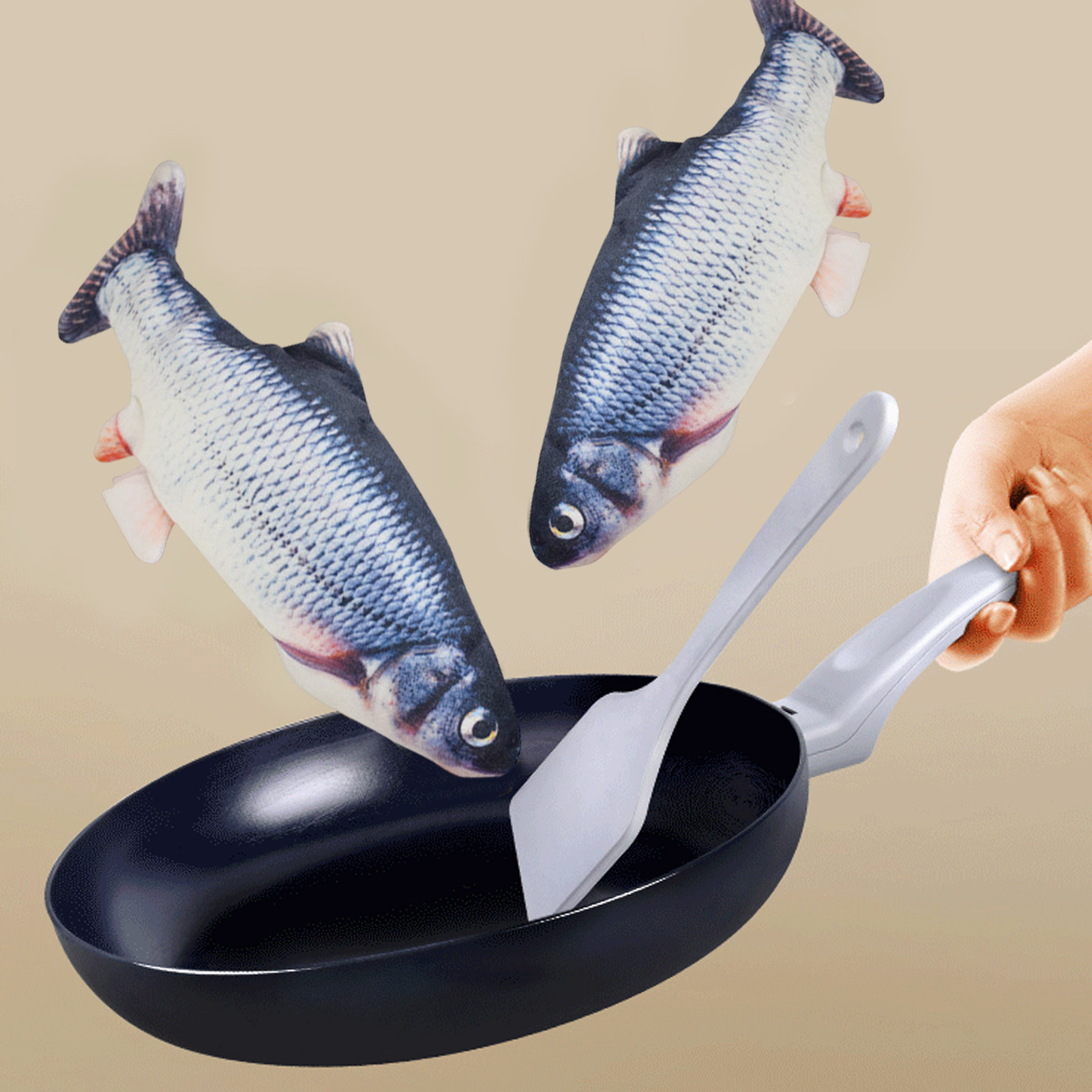 Giocattoli per Gatti a Forma d - Electric Floppy Fish Dog Toy recensione e prezzo
