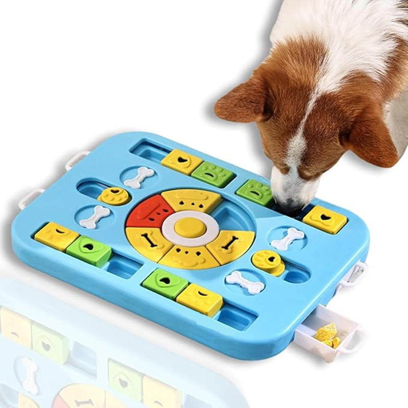 Giocattolo interattivo puzzle  - Interactive Squeaky Plush Dog Toy recensione e prezzo
