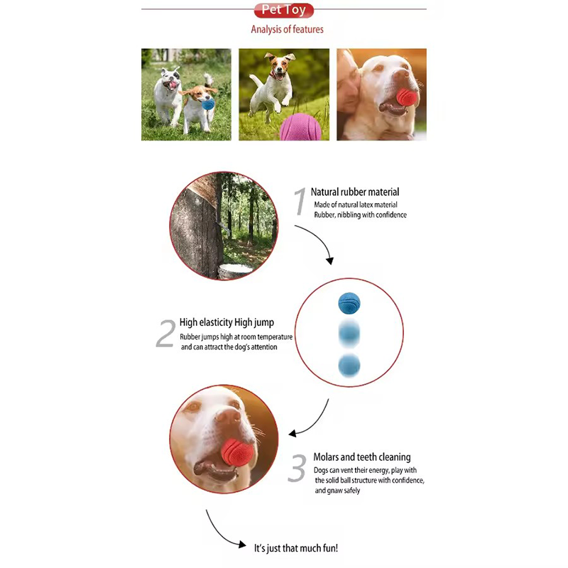 Palla rimbalzante in gomma sol - Indestructible Dog Chew Toy recensione e prezzo