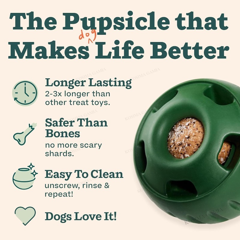 Giocattolo Interattivo di Luss - Rubber Treat Dispensing Dog Toy recensione e prezzo