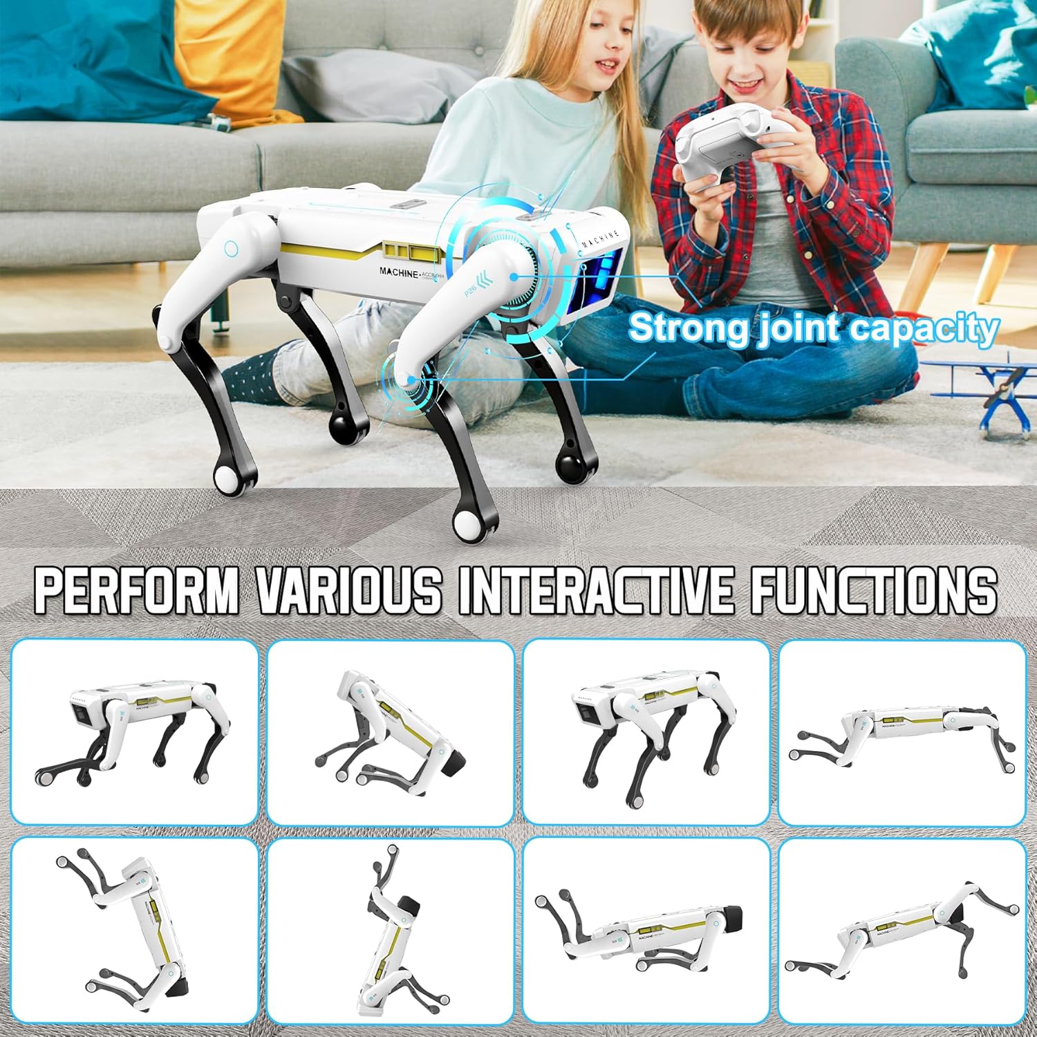 Cane Robot Telecomandato Multi - Interactive Squeaky Plush Dog Toy recensione e prezzo