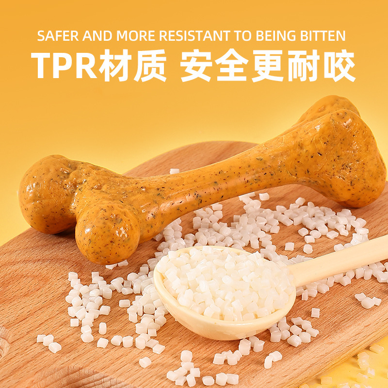 Giocattolo per cani TPR, resis - Teeth Cleaning Dog Chew Bone recensione e prezzo