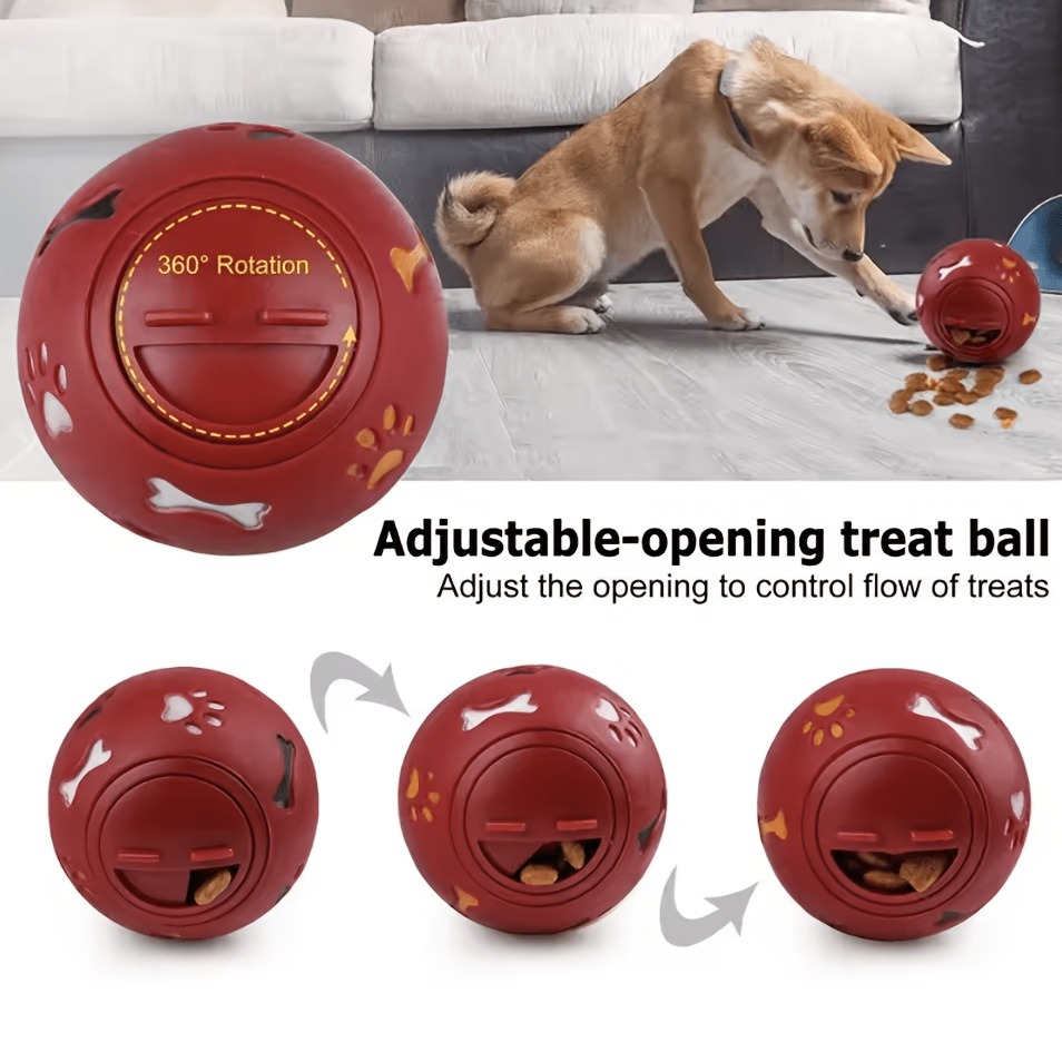 Palla per Premi per Cani, Gioc - Rubber Treat Dispensing Dog Toy recensione e prezzo